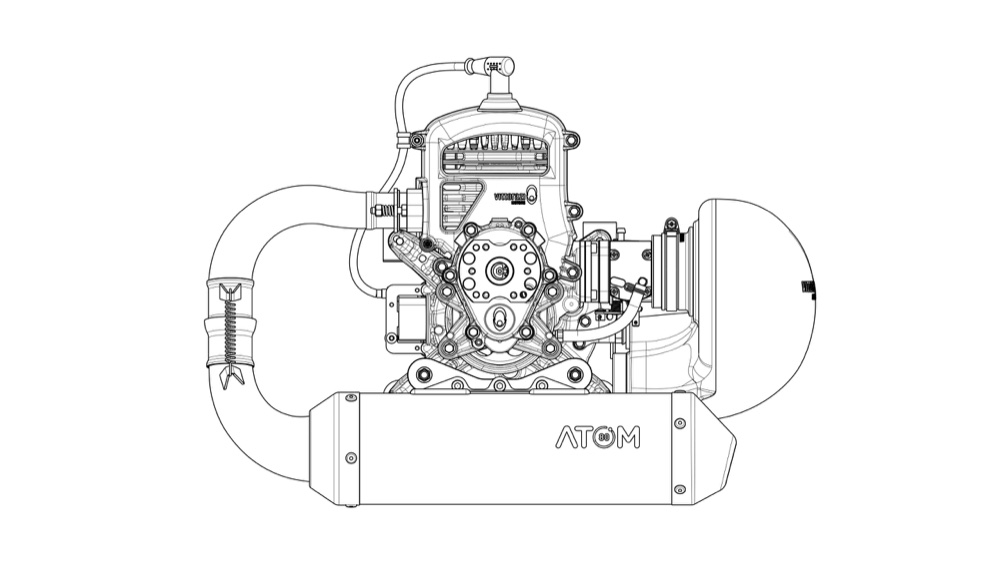 Vittorazi Atom 80 MY25 Paramotor Motor
