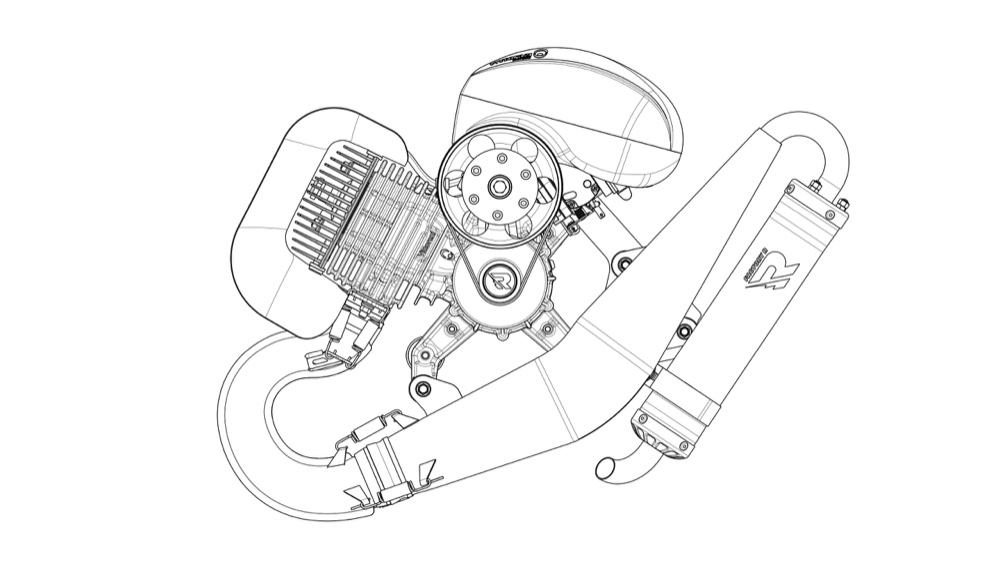 Vittorazi Moster 185 Factory-R MY25 Paramotor Motor